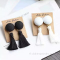 Gros bouton mignon Simple gland Fashion Boucles d’oreilles à vendre